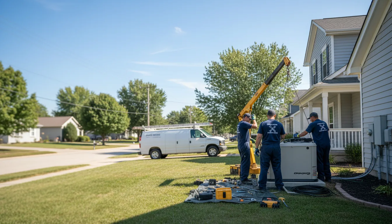 Generator Installation in Ellinger, TX near me